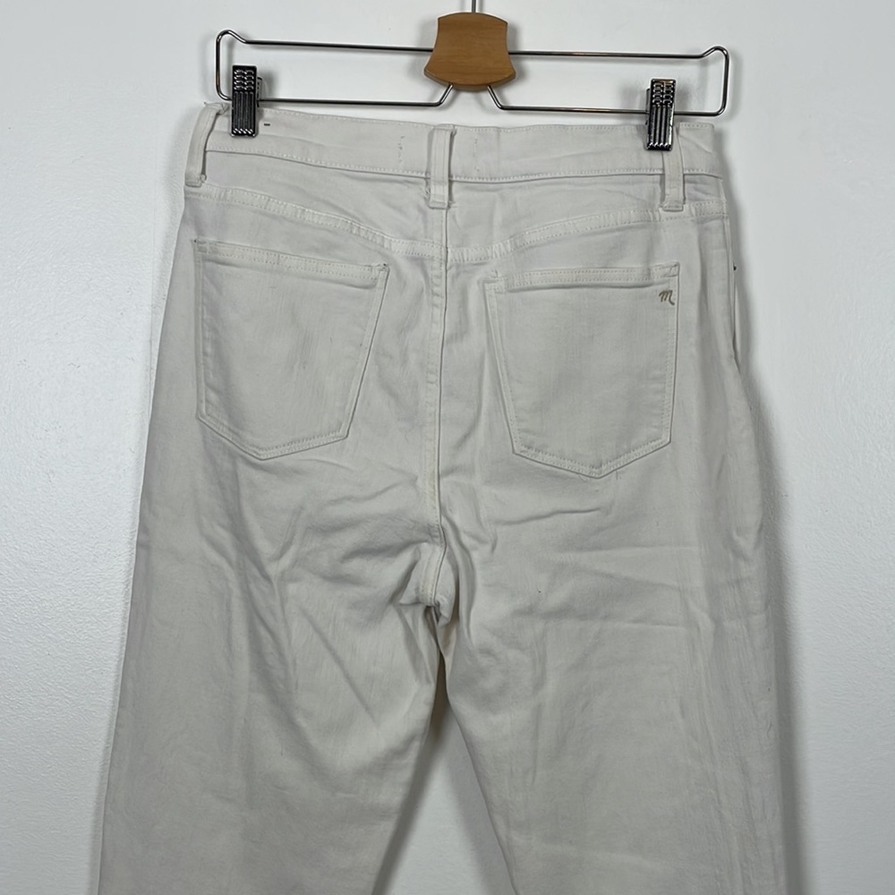 Madewell high rise skinny jeans women 5 pocket white denim pants Size 29 - Picture 6 of 8